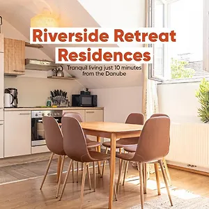 Charming 1br And 1lr Modern Design Donaustadt Apartament