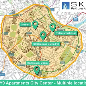 Sky9 Center Appartement
